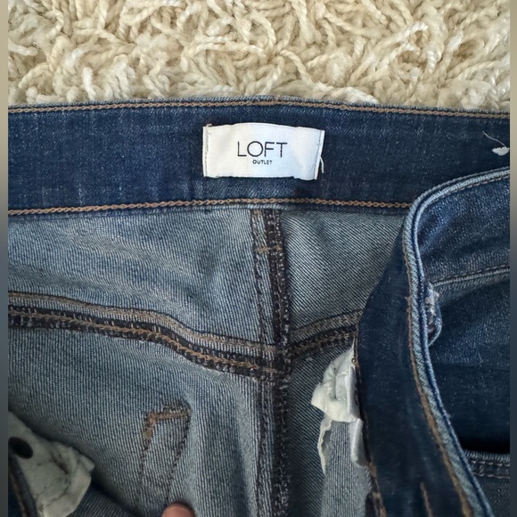 Loft Outlet Curvy Skinny Size 10 Jeans - Picture 3 of 4